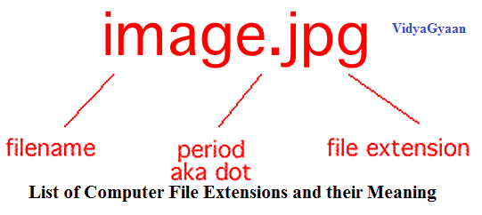 Common Image File Extensions Explained