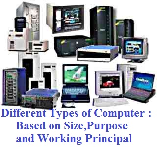 different types of computers and their functions